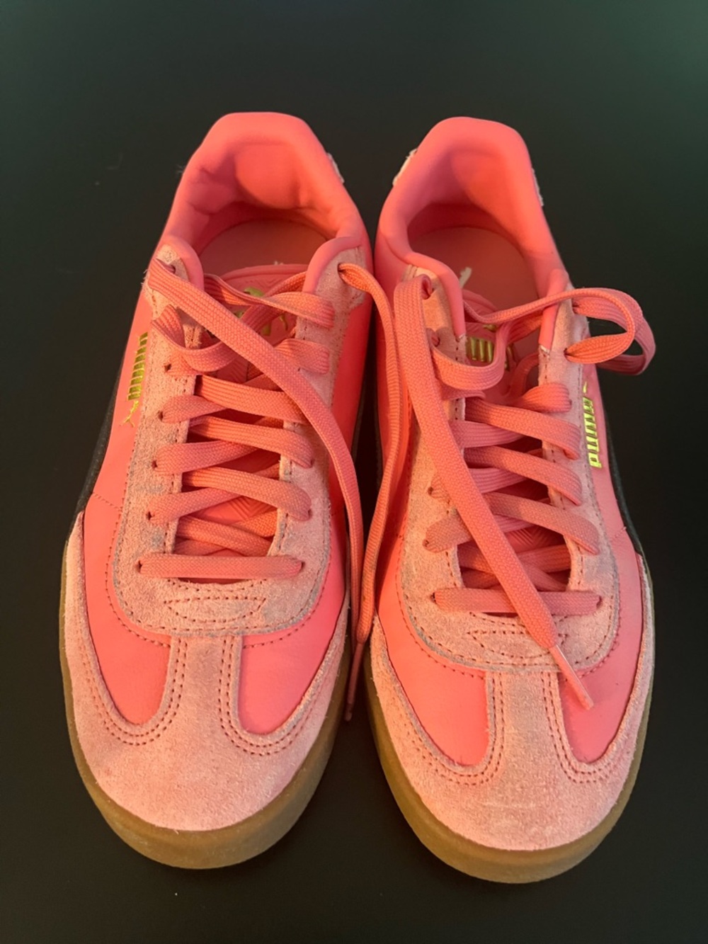 Puma Soft Foam Pink Pink/Black Athletic Sneakers